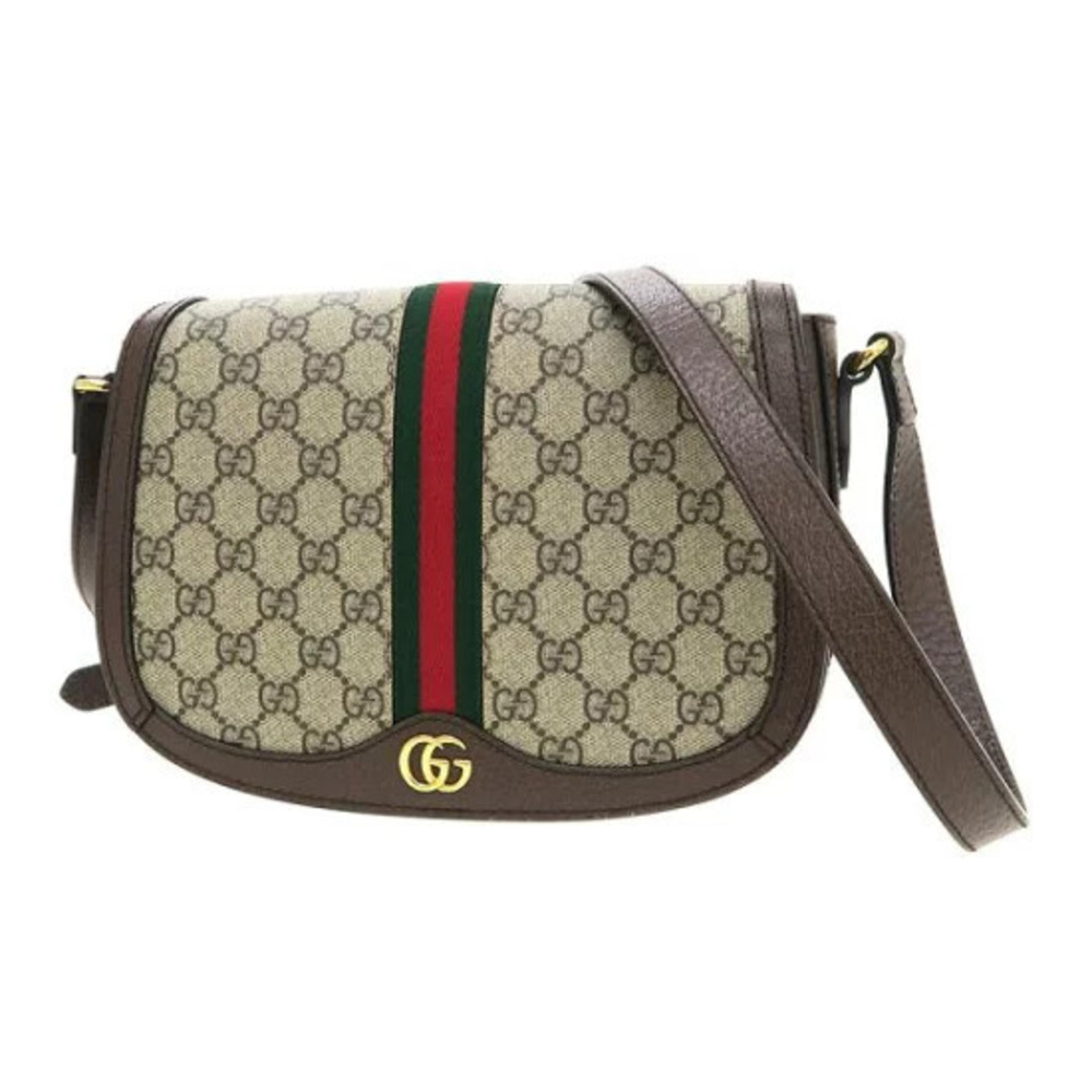 Gucci Ophidia shoulder bag GG Supreme canvas Web Brown